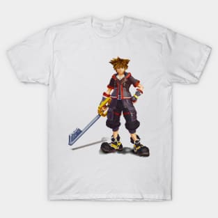 Kingdom Hearts 3 Pixel Sora T-Shirt